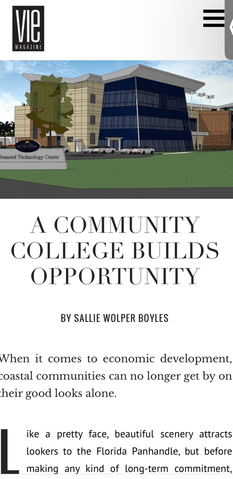 A community college builds opportunity